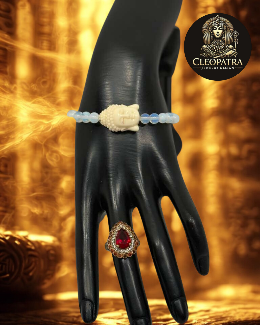 Buddha with Opal Quartz (Single)