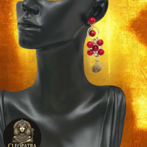 Gypsy-Inspired Red Earrings