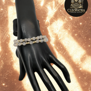 Rose Quartz Goddess Bracelet