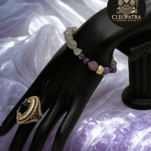 Labradorite & Amethyst Balance Bracelet
