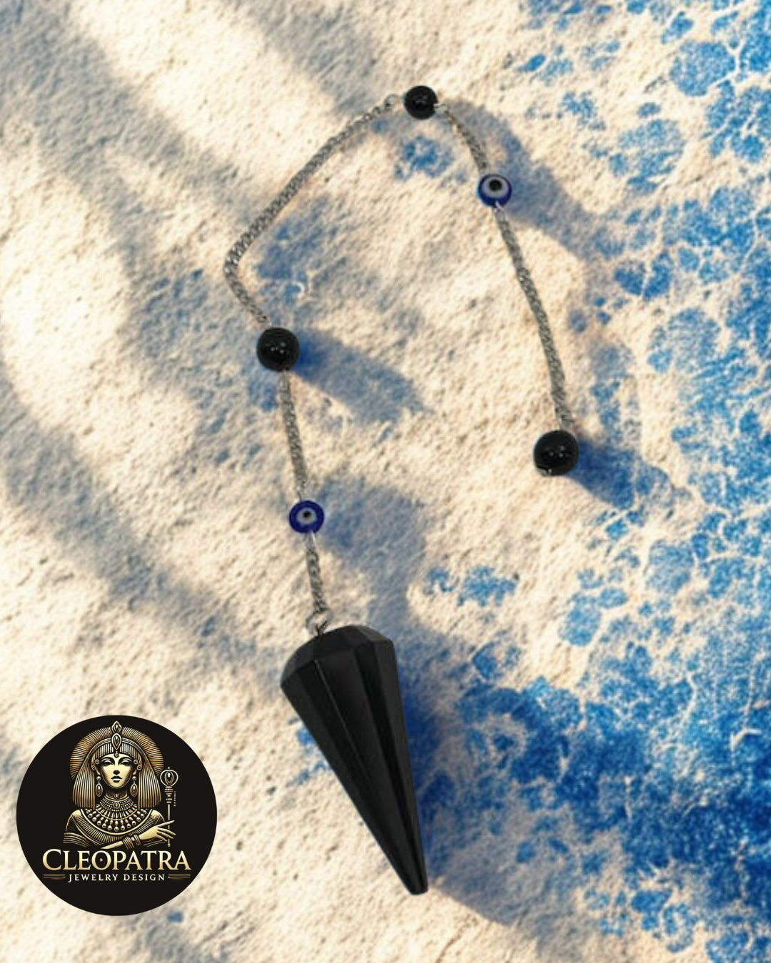 Black Obsidian Pendulum – Energy Shield
